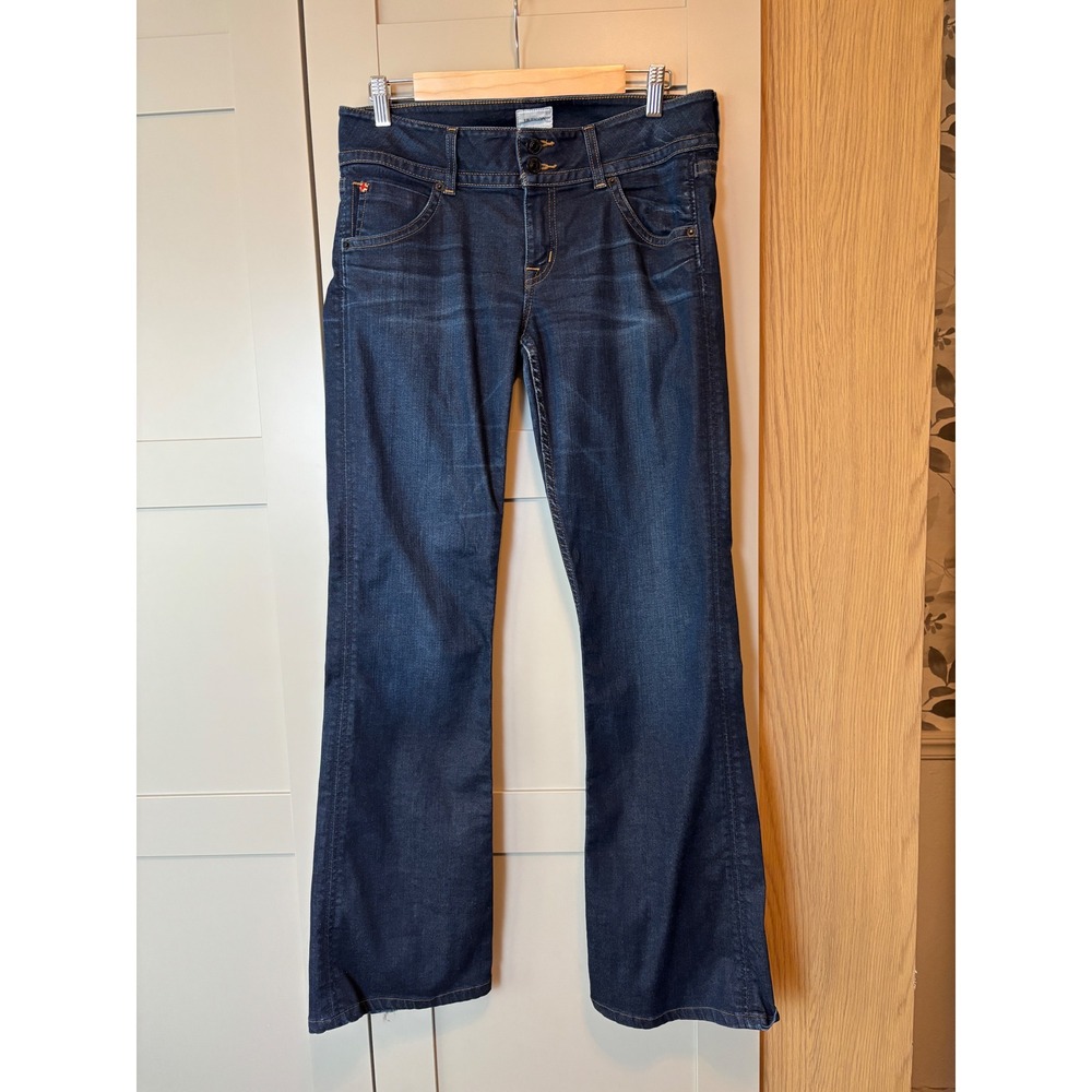 Hudson Beth Baby Bootcut Jeans Dark Wash Indigo Size 31